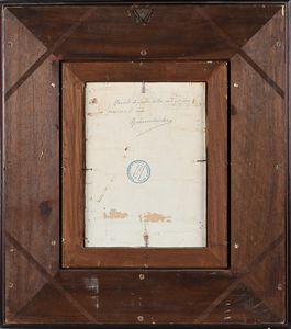 Rubens Santoro : Ritratto di giovane donna in un interno  - Asta Dipinti del XIX e XX secolo - Associazione Nazionale - Case d'Asta italiane