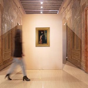 Eugenio Viti : La modella  - Asta Dipinti del XIX e XX secolo - Associazione Nazionale - Case d'Asta italiane