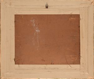 Eugenio Viti : Strada in costiera  - Asta Dipinti del XIX e XX secolo - Associazione Nazionale - Case d'Asta italiane