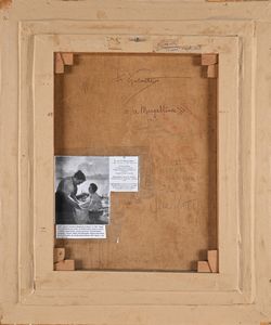 Francesco Galante : 'A Mergellina' 	  - Asta Dipinti del XIX e XX secolo - Associazione Nazionale - Case d'Asta italiane