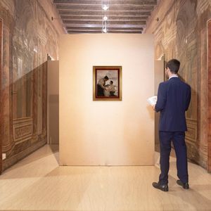 Francesco Galante : 'A Mergellina' 	  - Asta Dipinti del XIX e XX secolo - Associazione Nazionale - Case d'Asta italiane