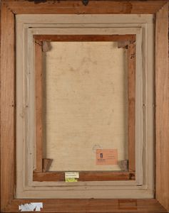 Eugenio Viti : Maternit�  - Asta Dipinti del XIX e XX secolo - Associazione Nazionale - Case d'Asta italiane