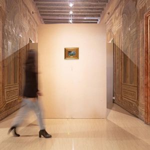 Gennaro Villani : Panorama napoletano	  - Asta Dipinti del XIX e XX secolo - Associazione Nazionale - Case d'Asta italiane