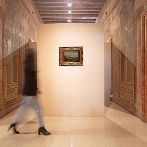 Francesco Paolo Prisciandaro : Veduta di Napoli da Mergellina  - Asta Dipinti del XIX e XX secolo - Associazione Nazionale - Case d'Asta italiane