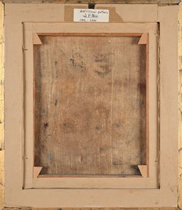 ANTONIO BRESCIANI : La pittrice	  - Asta Dipinti del XIX e XX secolo - Associazione Nazionale - Case d'Asta italiane