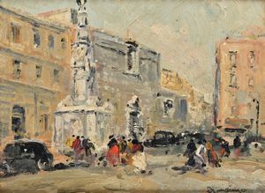 Francesco Di Marino - Napoli, piazza del Gesù