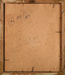 Antonino Calcagnadoro : Due paesaggi con antiche rovine architettoniche  - Asta Dipinti del XIX e XX secolo - Associazione Nazionale - Case d'Asta italiane