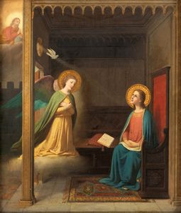 Scuola italiana del XIX secolo - Annunciazione