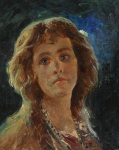 Luigi Paolillo - Ritratto di giovane donna