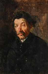 TEOFILO PATINI - Ritratto di uomo