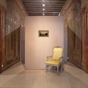 Nicolas Antoine Taunay : Veduta di Palermo con il Monte Pellegrino  - Asta Dipinti del XIX e XX secolo - Associazione Nazionale - Case d'Asta italiane