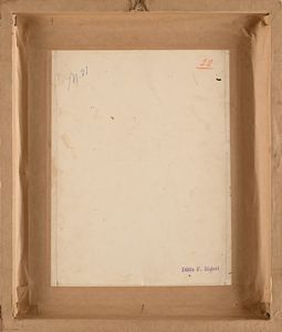 Pietro Scoppetta : 'Carmela, Canto Sorrentino'  - Asta Dipinti del XIX e XX secolo - Associazione Nazionale - Case d'Asta italiane