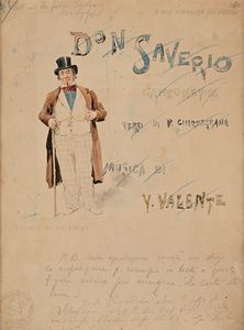 Pietro Scoppetta - 'Don Saverio, canzonetta'