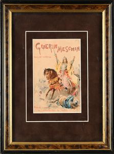 Pietro Scoppetta : 'Guerin Meschin'  - Asta Dipinti del XIX e XX secolo - Associazione Nazionale - Case d'Asta italiane