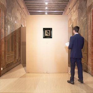 Francesco Galante : Tavola per illustrazione di �Racconti della Steppa� (N. 13)  - Asta Dipinti del XIX e XX secolo - Associazione Nazionale - Case d'Asta italiane