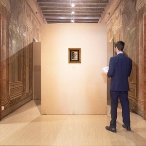 Francesco Galante : Tavola per un' illustrazione  - Asta Dipinti del XIX e XX secolo - Associazione Nazionale - Case d'Asta italiane