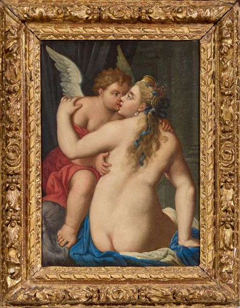 Scuola francese fine XVIII secolo : Venere e Cupido  - Asta Importanti Dipinti Antichi - Associazione Nazionale - Case d'Asta italiane