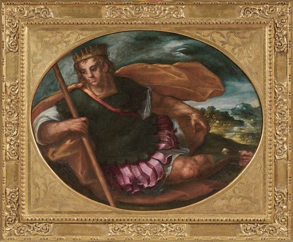 Scuola emiliana fine XVI secolo : Re del Vecchio Testamento  - Asta Importanti Dipinti Antichi - Associazione Nazionale - Case d'Asta italiane