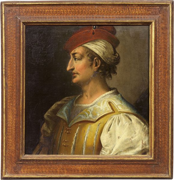 Scuola veneta del XVII secolo : Ritratto di masnadiero  - Asta Importanti Dipinti Antichi - Associazione Nazionale - Case d'Asta italiane