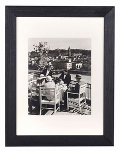 Alfred Eisenstaedt - Afternoon Tea Hotel Excelsior