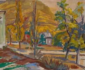 Mario Cavaglieri - Casa sul lago (Peyloubère)