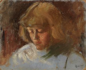 Cesare Ciani - Testa di donna