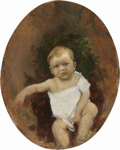 Cesare Ciani - Ritratto di bambino