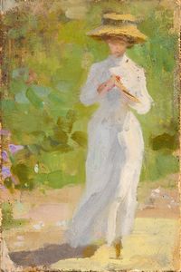 Carlo Corsi - La signora in bianco