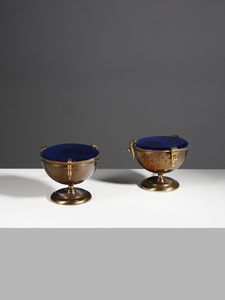 CHIARINI - Coppia di lampade da tavolo