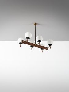 MANIFATTURA ITALIANA - Lampada a sospensione a sei luci