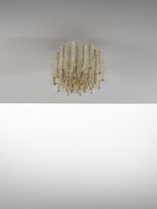 VENINI - Lampada a sospensione della serie Elica, Murano
