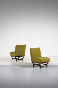 ALBERTI REGGIO EUGENIA - attribuito. Coppia di poltroncine da camera
