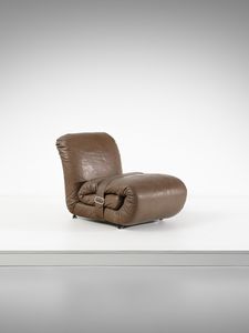 SARTORI FRANZ T. (1927 - 2000) - attribuito. Poltrona/chaise longue su ruote