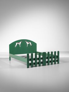DE POLI FABIO (n. 1947) - Letto matrimoniale Dog&Dog per Giovannetti, Pistoia