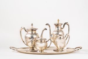 Cesa Alessandria - Servizio da tÃ¨ e caffÃ¨ con vassoio