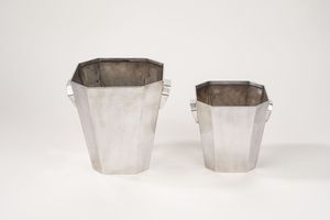 STANCAMPIANO - Coppia di secchielli, porta champagne e porta ghiaccio