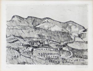 Giorgio Morandi - Paesaggio Grizzana