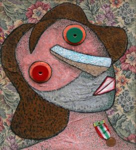 ENRICO BAJ - Figura
