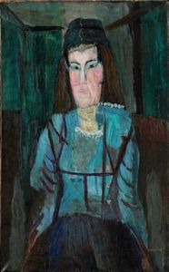 Bruno Cassinari - Ritratto di giovane ragazza (Portrait de Laura)