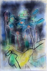 Roberto Sebastián Antonio MATTA ECHAURREN - Les fleurs avant l'aube
