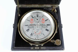 Cronometro Joseph Sewill. Liverpool, XX secolo  - Asta Antiquariato - Associazione Nazionale - Case d'Asta italiane