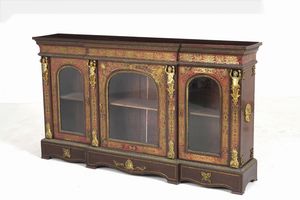 Credenza in legno stile Boulle. XIX secolo  - Asta Antiquariato - Associazione Nazionale - Case d'Asta italiane
