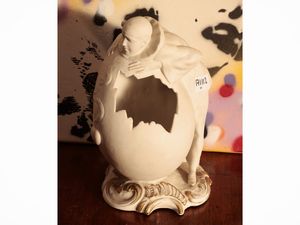 Luigi Fabris - Gruppo con Pierrot in biscuit