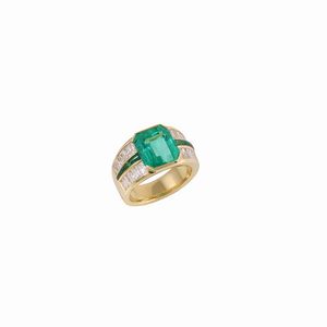 Scavia - ANELLO, SMERALDO COLOMBIA, SCAVIA
