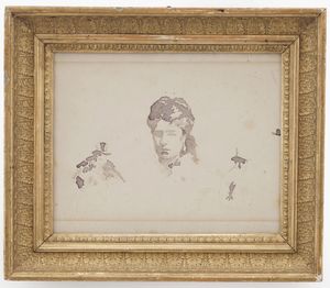 Giuseppe De Nittis - Studio per L�ontine � Auteuil