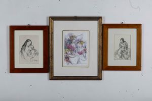 Adelina Zandrino - Cristo con bambino<BR>Maternit�