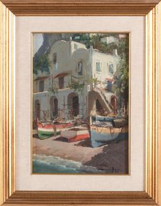 Mario Irace - Angolo caprese, 1975