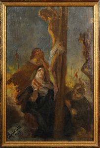 Emilio Magistretti - Crocifissione