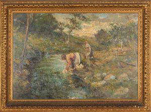 Leonardo Bazzaro - Le lavandaie