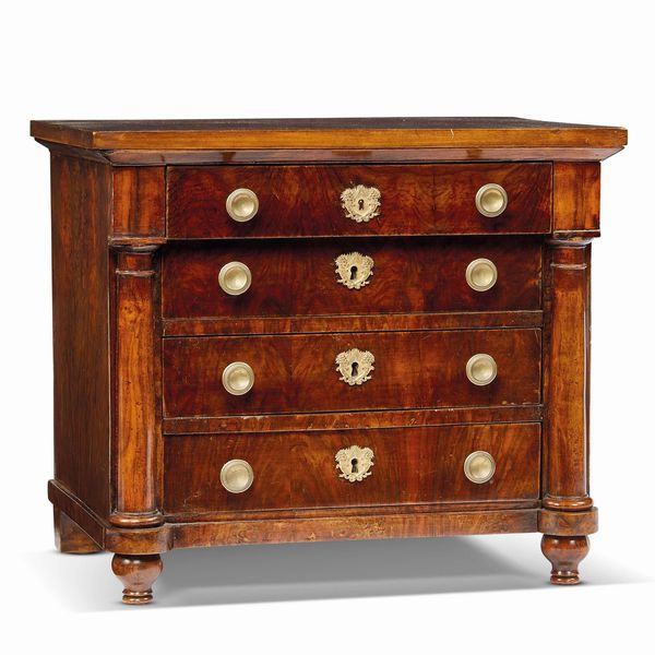 MODELLINO DI CASSETTONE, FRANCIA, SECOLO XIX  - Asta INTERNATIONAL FINE ART - Associazione Nazionale - Case d'Asta italiane